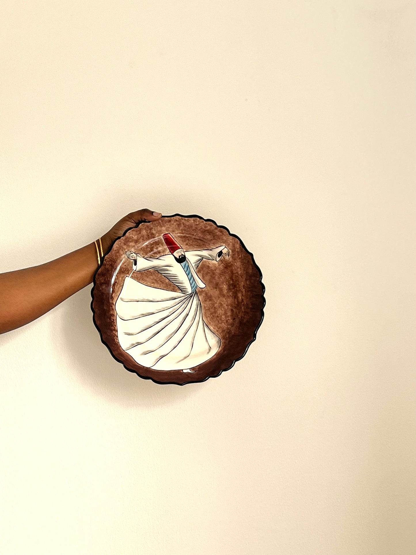 Whirling Dervish Wall Plate