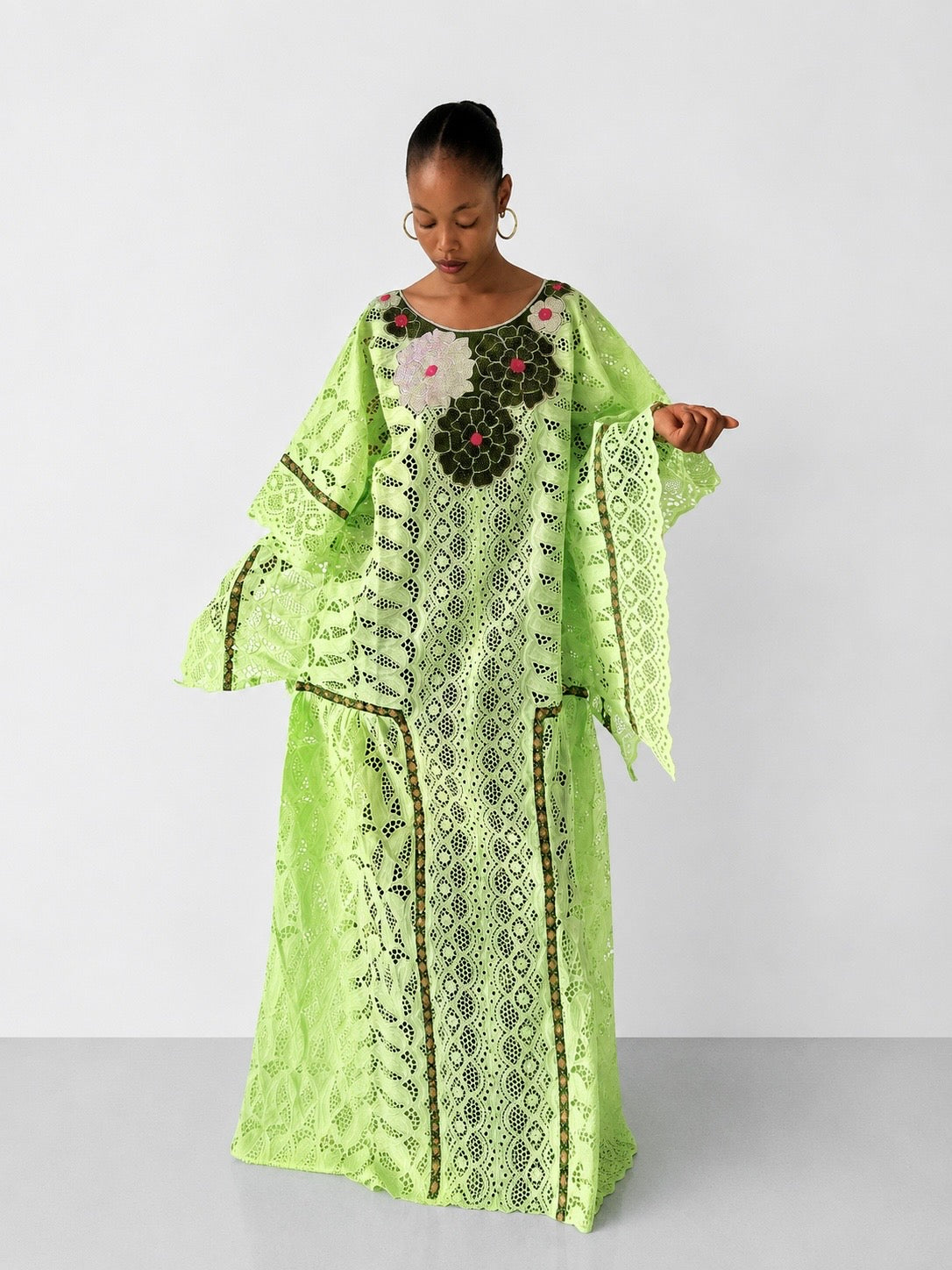 Emerald Bloom Dress