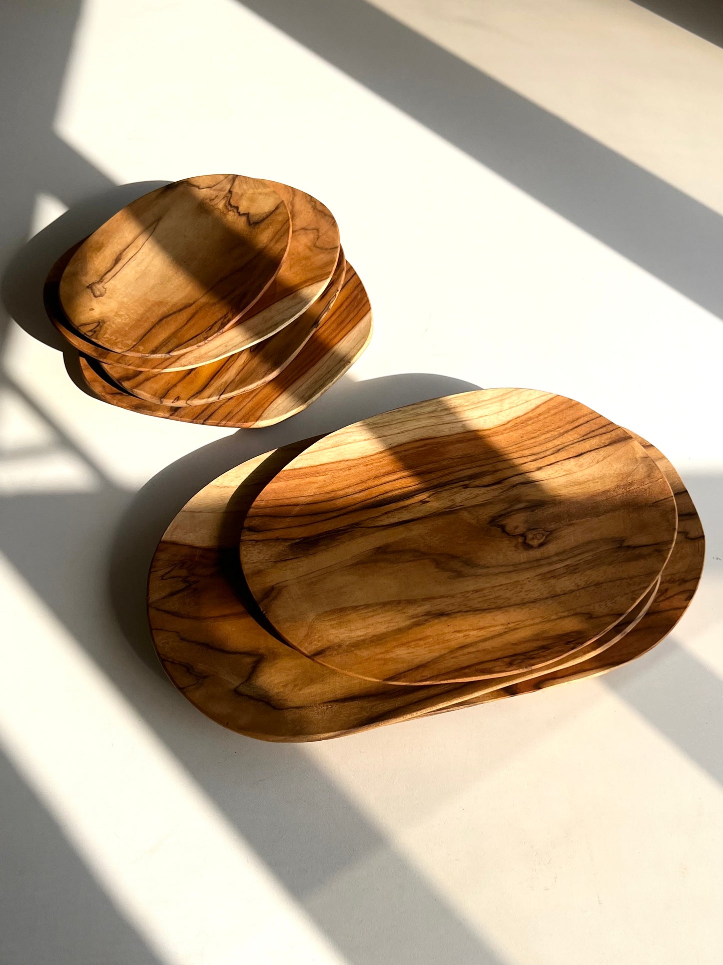 Maple Timblerflow Platter Set (7pcs)