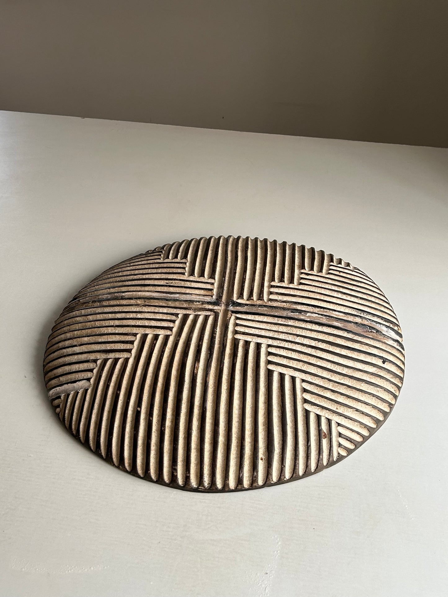 Monochrome Warrior Shield (Wall Art)
