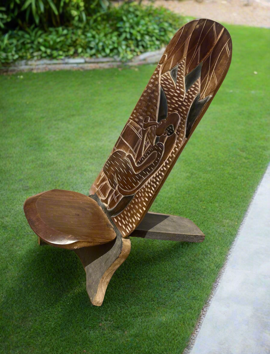 Pipe Wood Chair