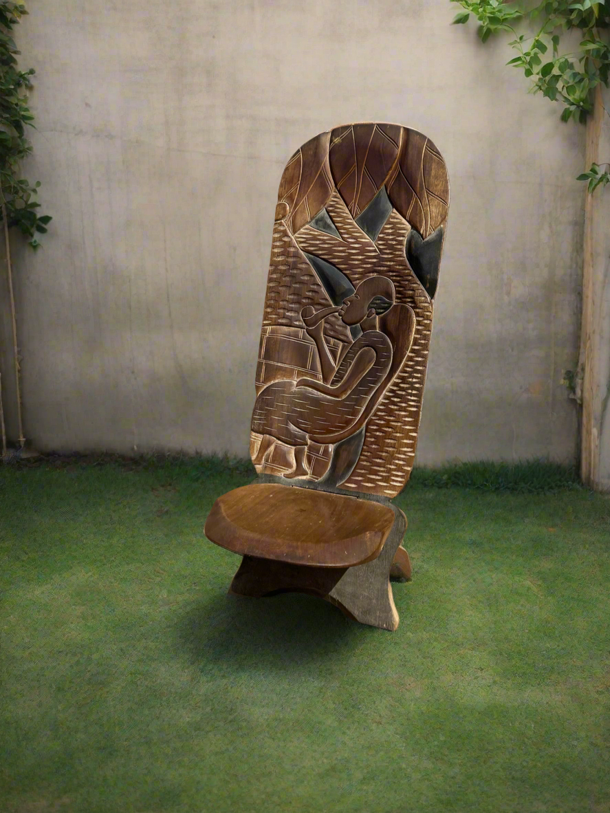 Pipe Wood Chair