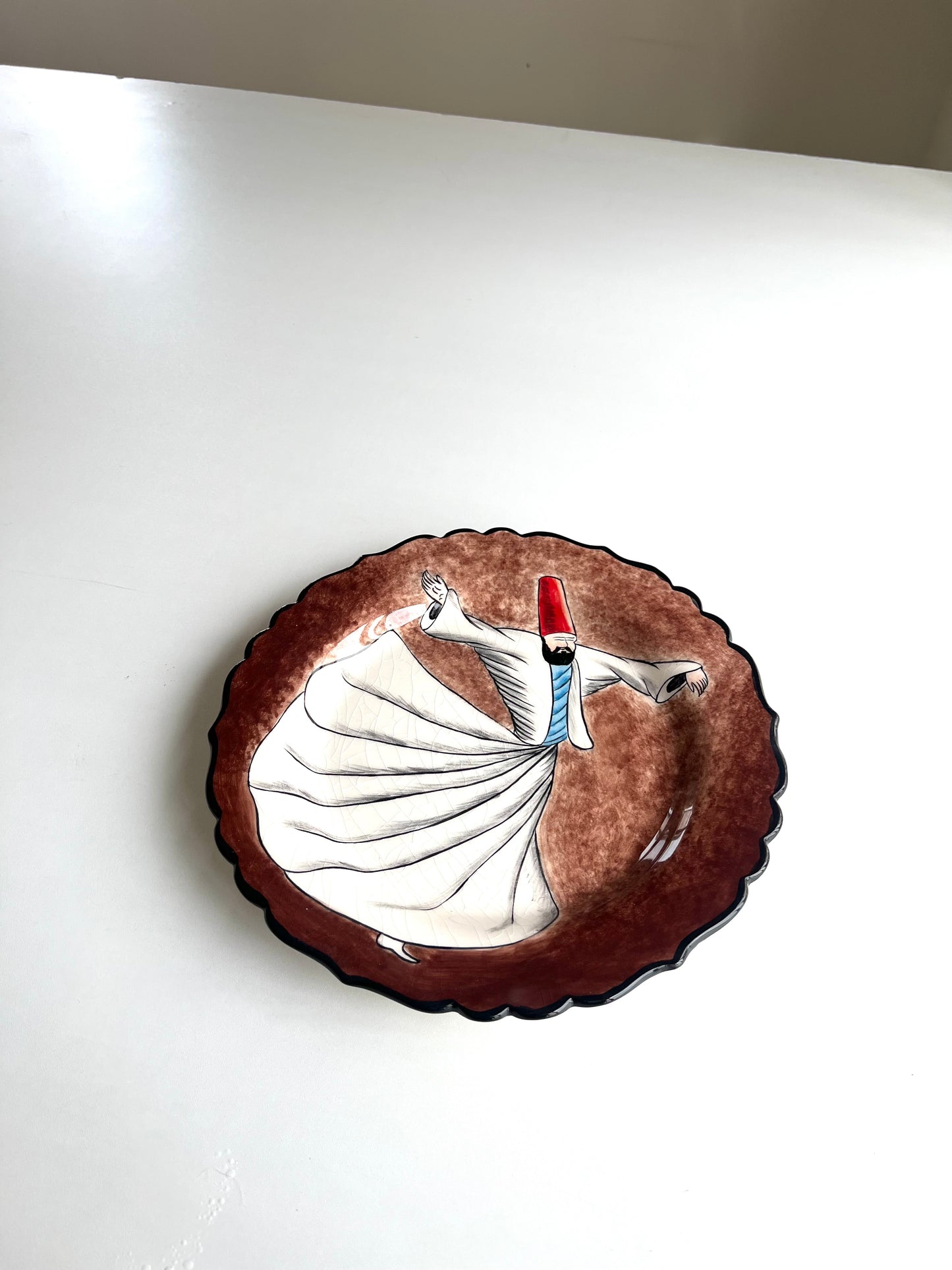 Whirling Dervish Wall Plate