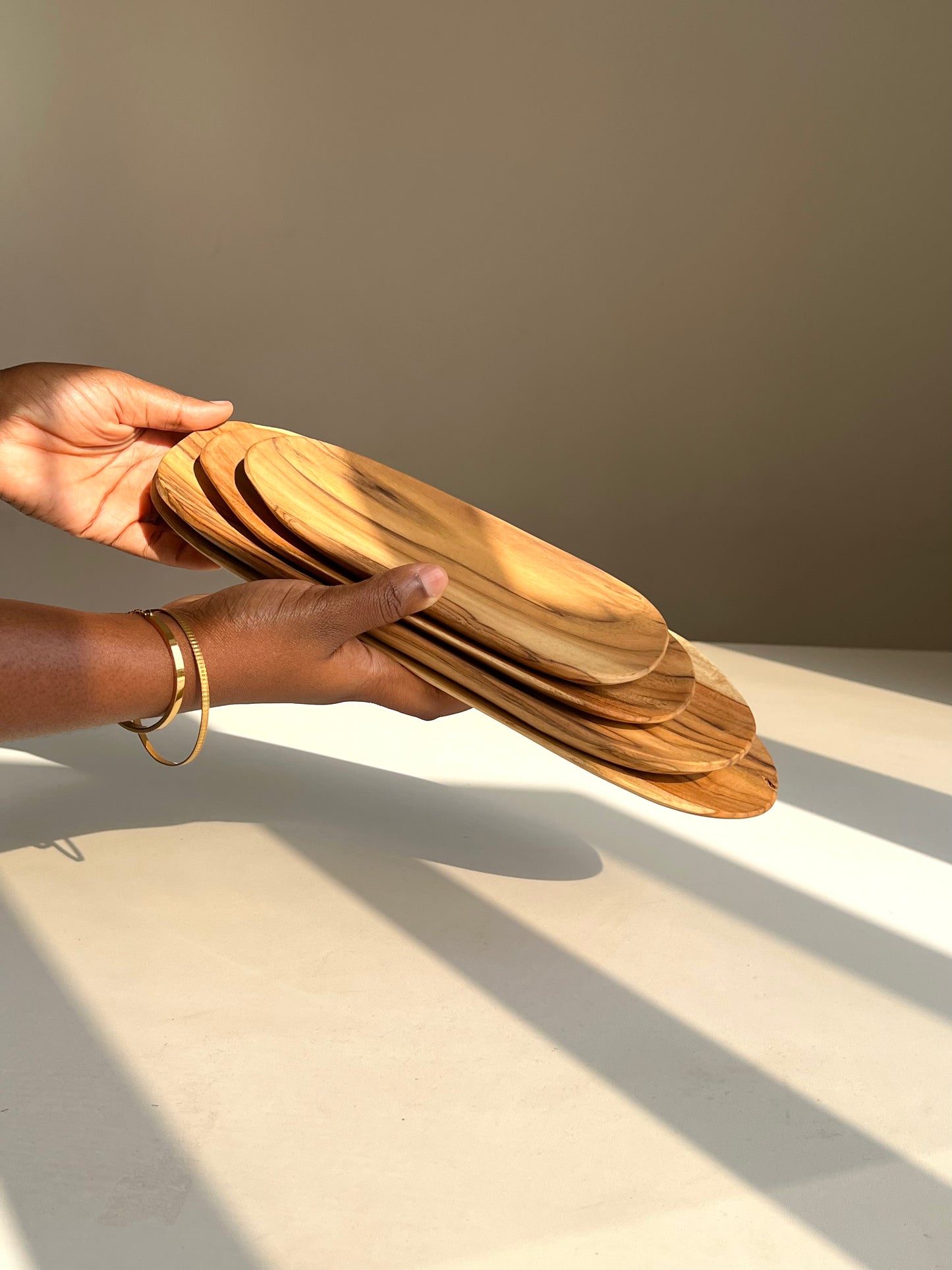 Maple Olive Platter (4pcs)