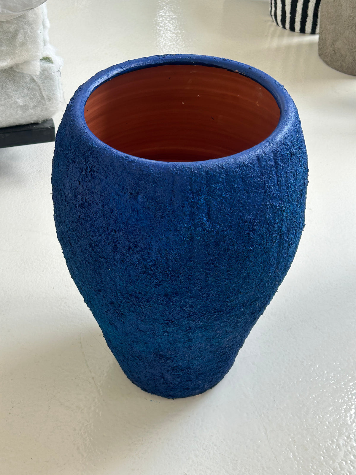 Blu Sphere Vase