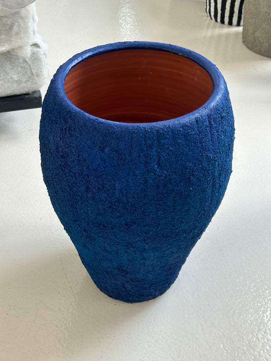 Blu Sphere Vase