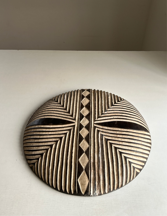 Monochrome Warrior Shield (Wall Art)