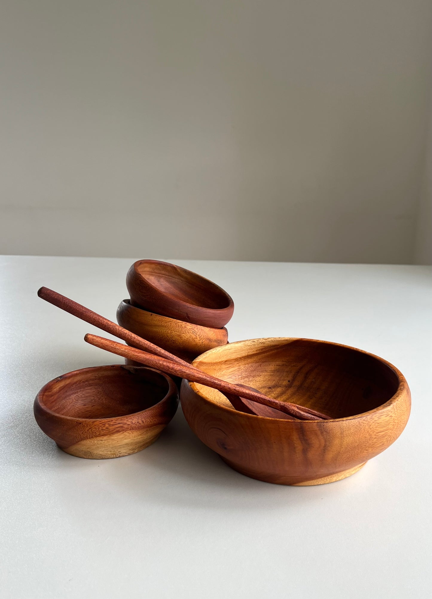 Wooden Serving Set D