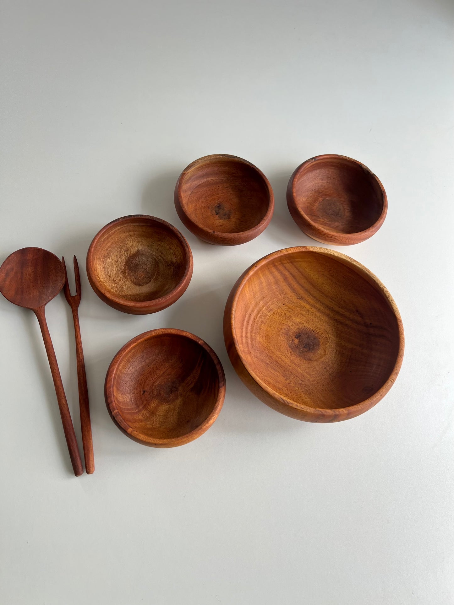 Wooden Serving Set D