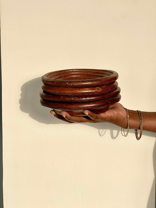 Isa Serving Clay Plates (4 PCS)