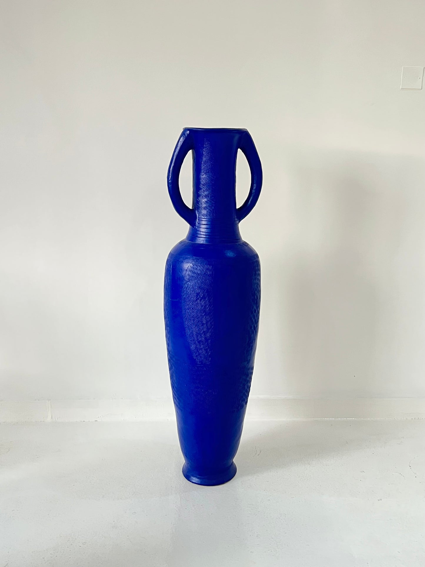 Aqua Floor Vase