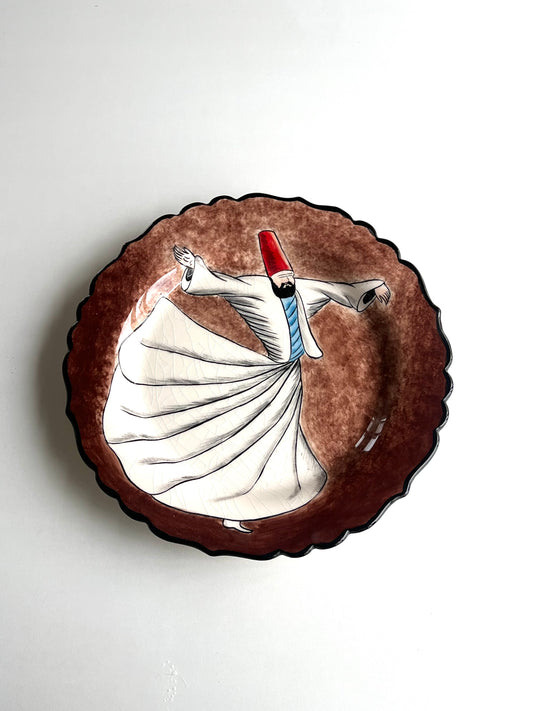 Whirling Dervish Wall Plate