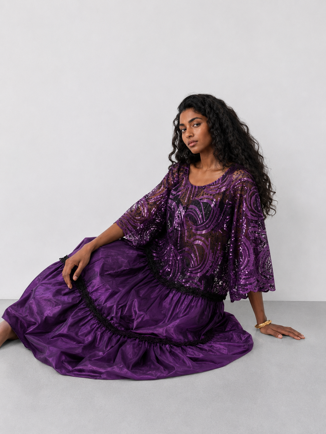 Velvet Orchid Dress