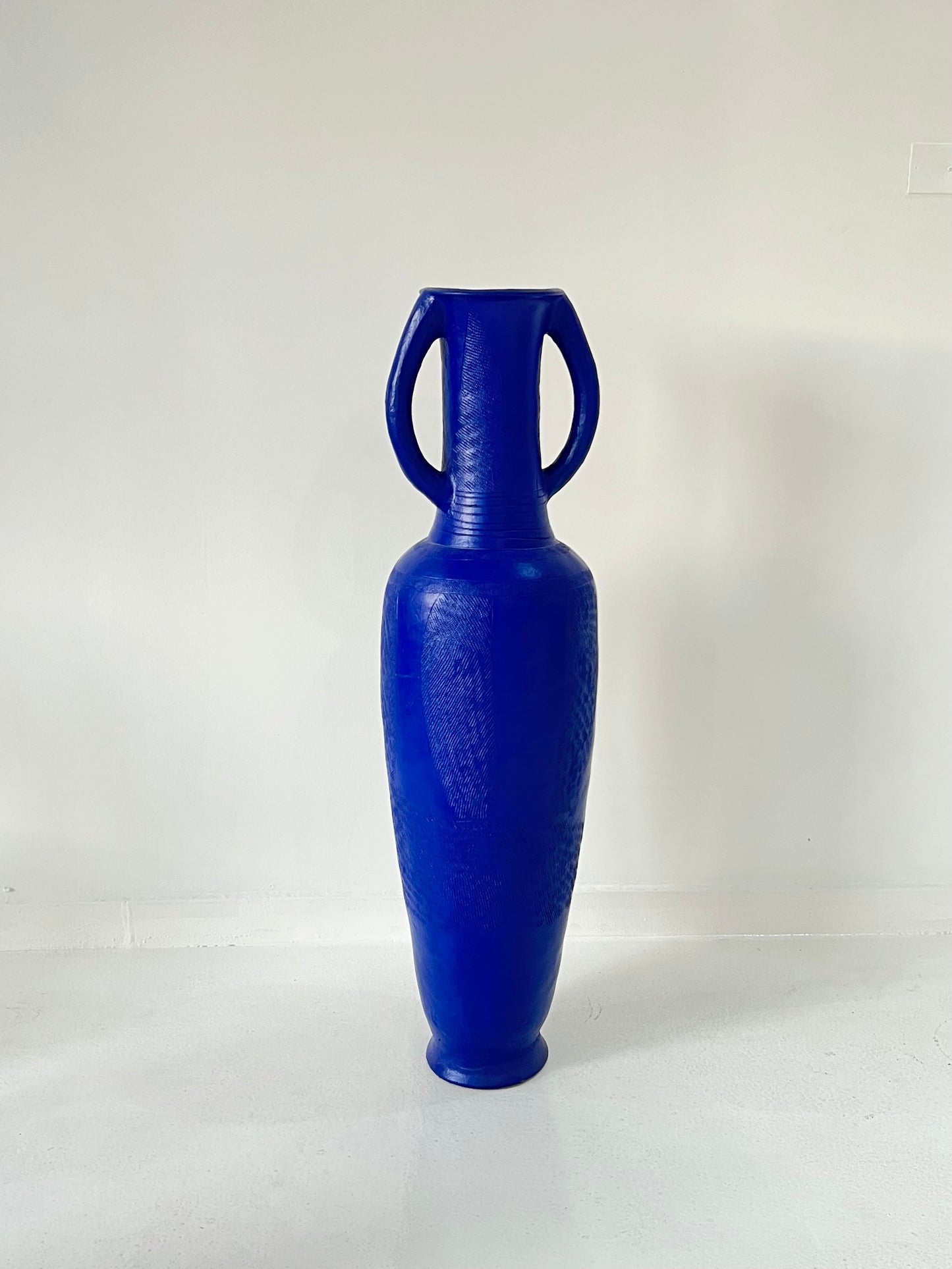 Aqua Floor Vase