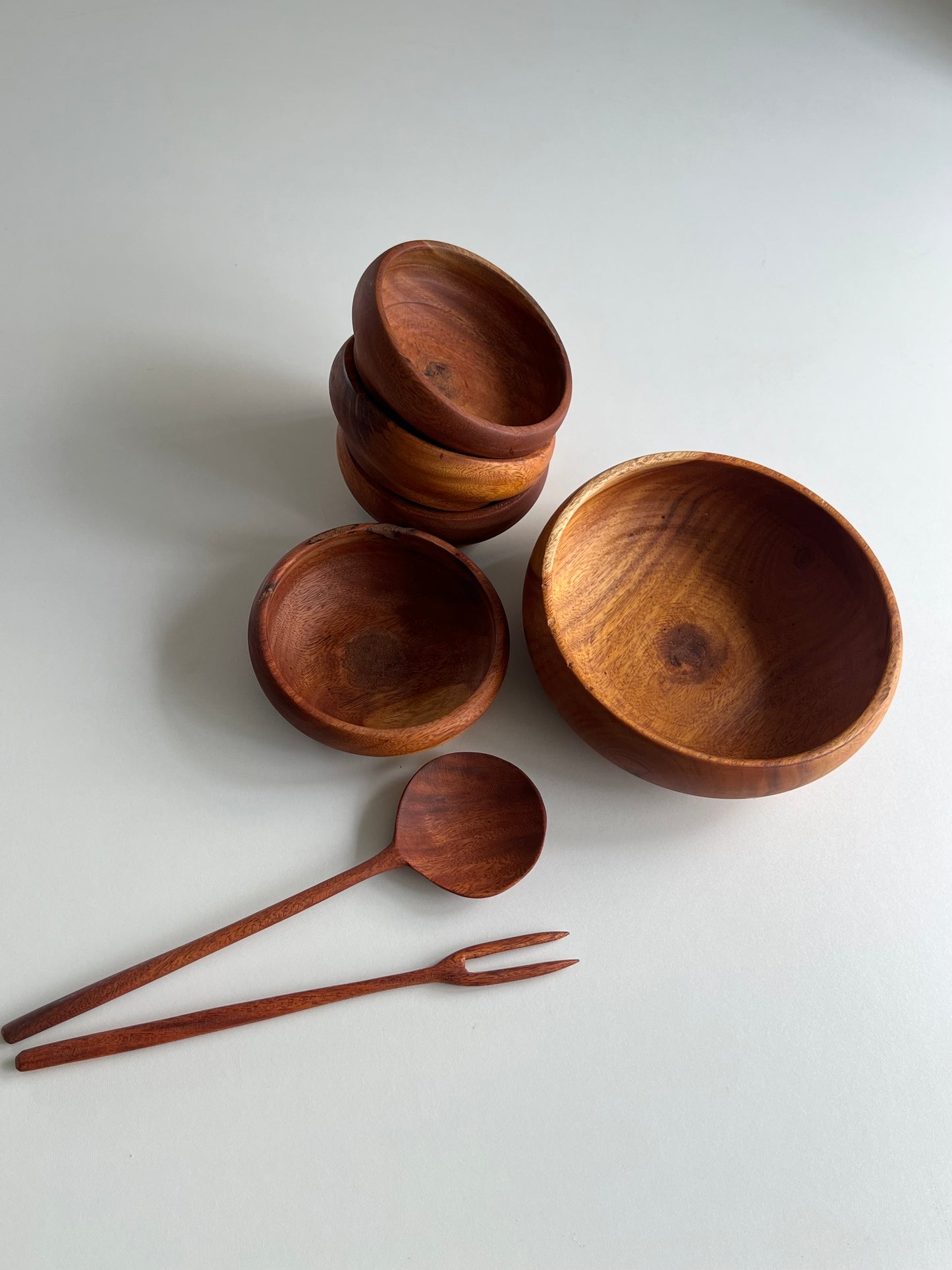 Wooden Serving Set D