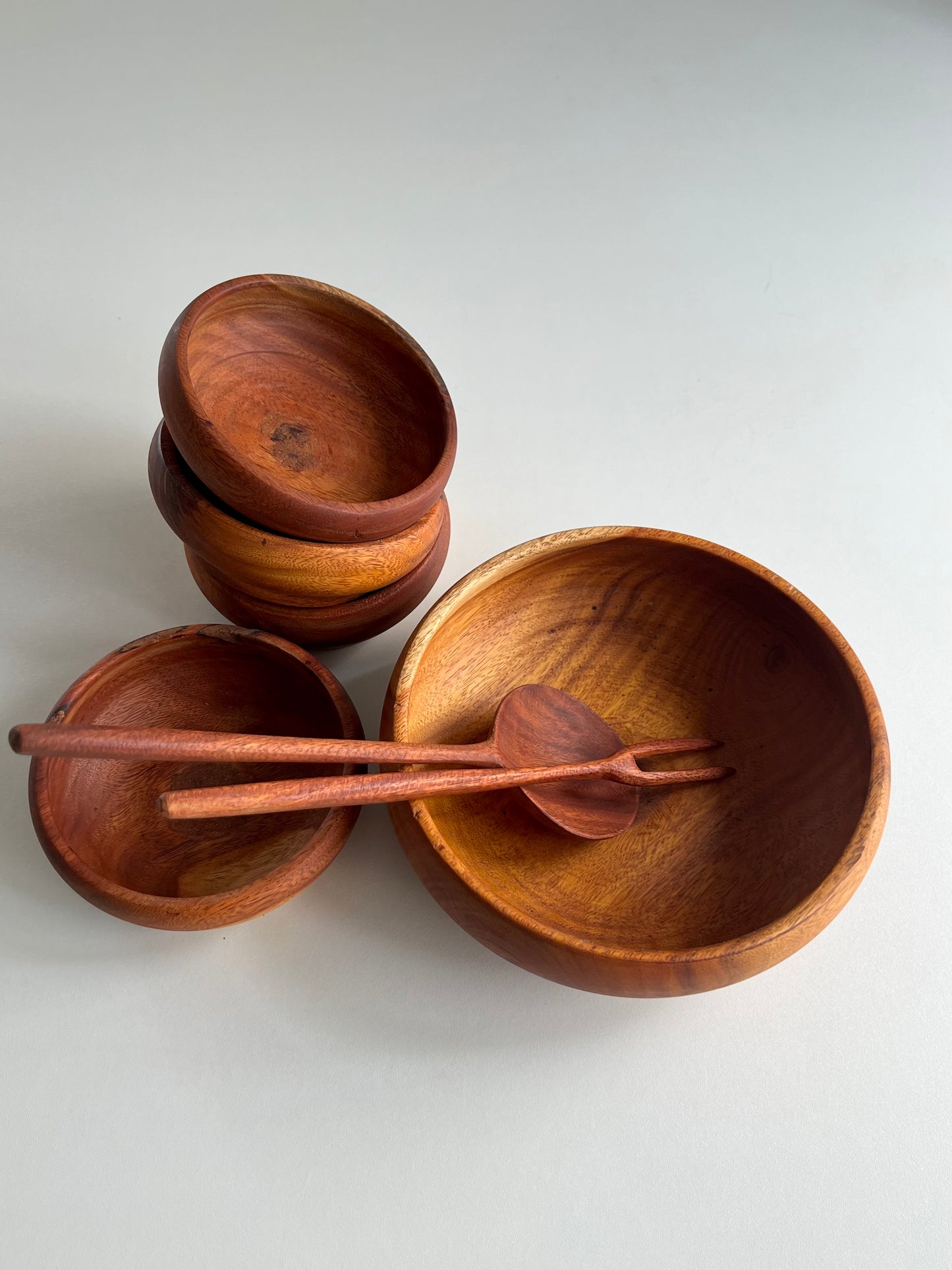 Wooden Serving Set D