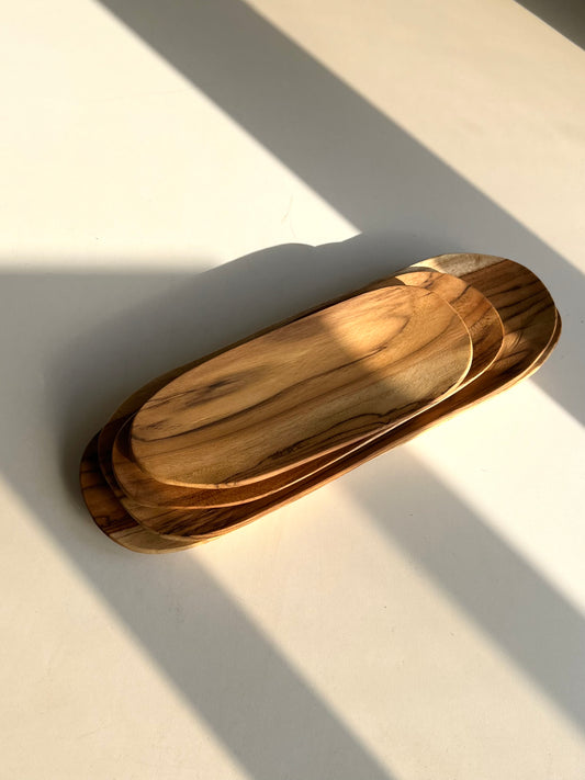 Maple Olive Platter (4pcs)